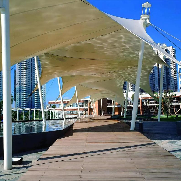 库尔勒市膜结构景观棚