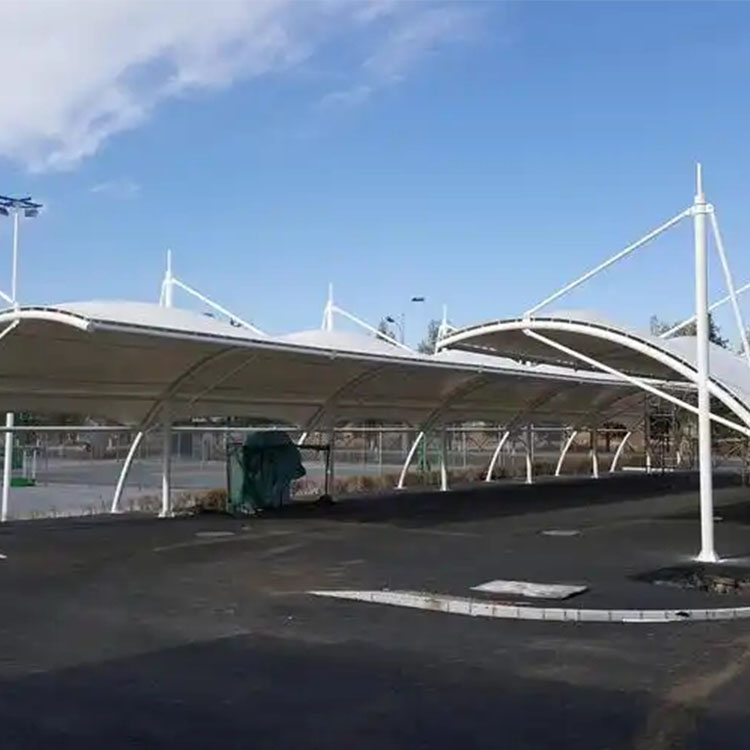 库尔勒市膜结构电动车棚