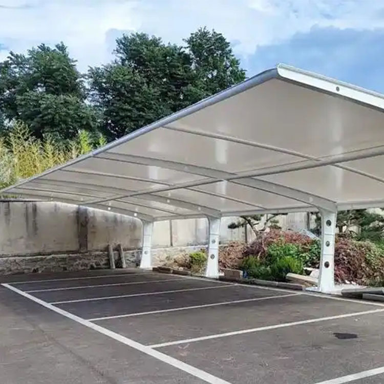 库尔勒市膜结构汽车棚