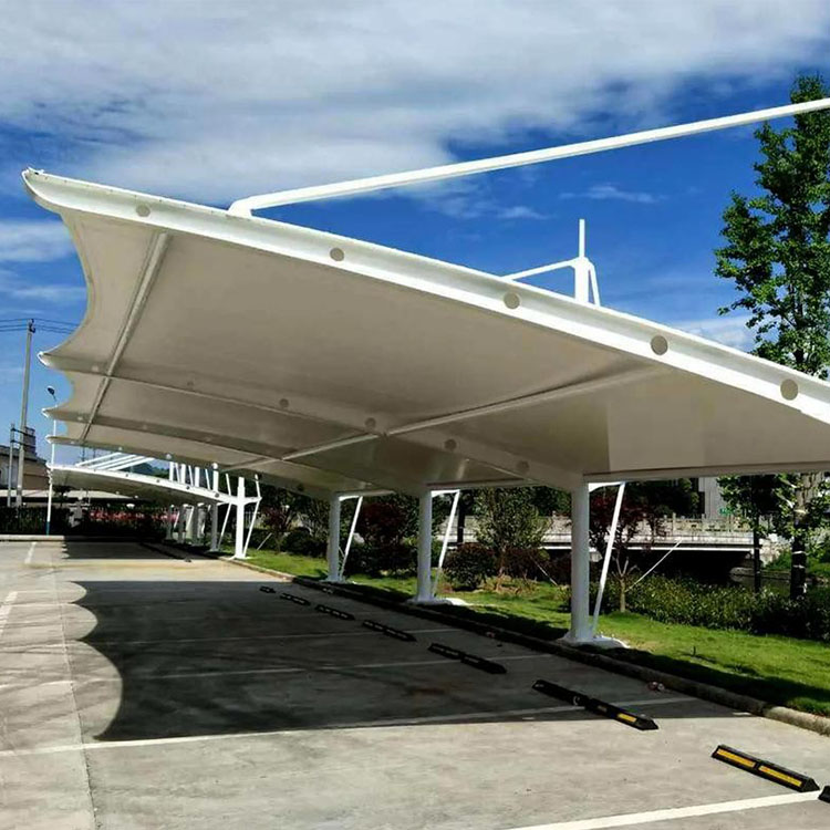 库尔勒市膜结构汽车棚