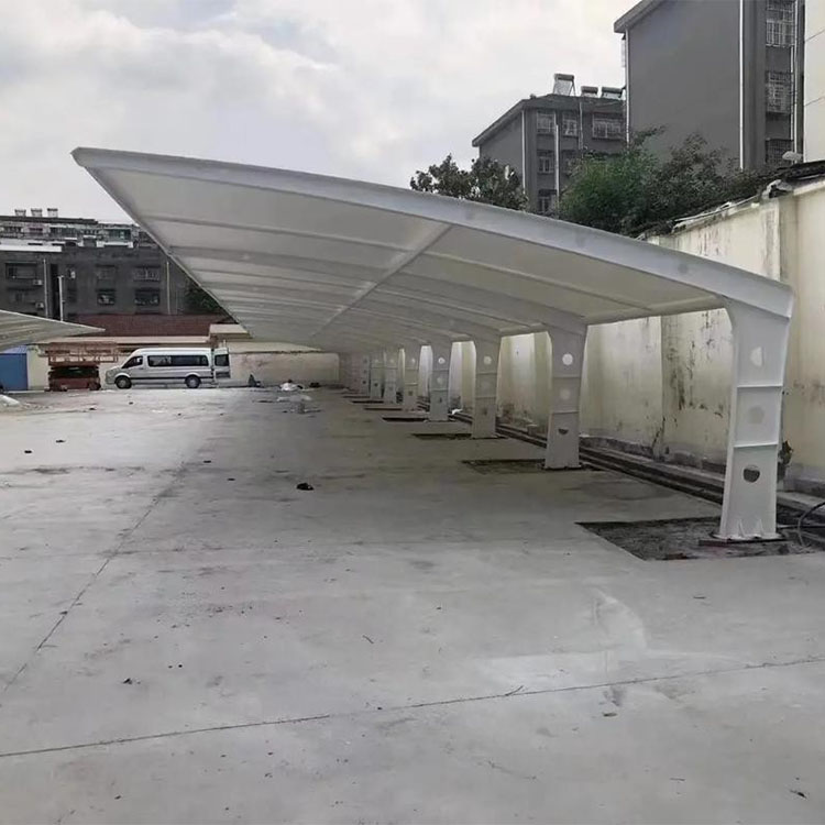 库尔勒市膜结构汽车棚